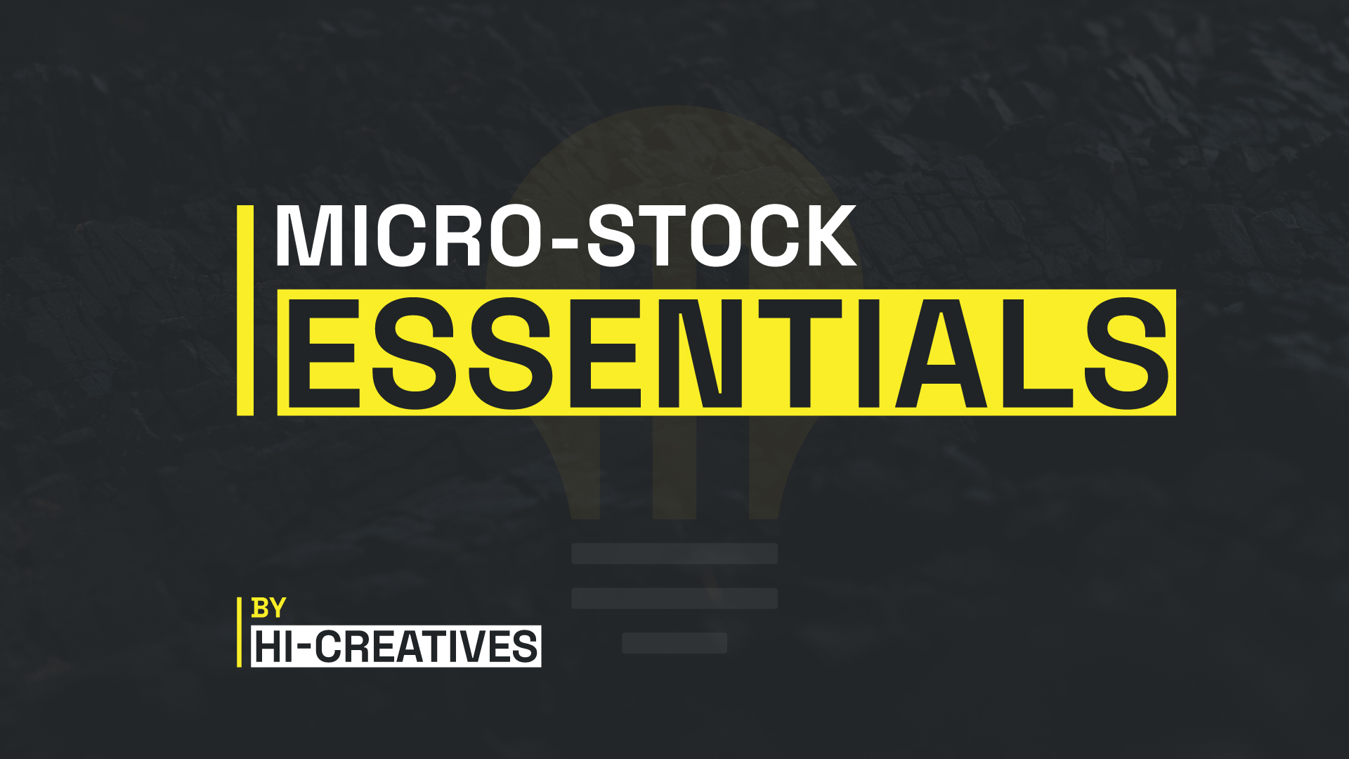 Microstock Essentials